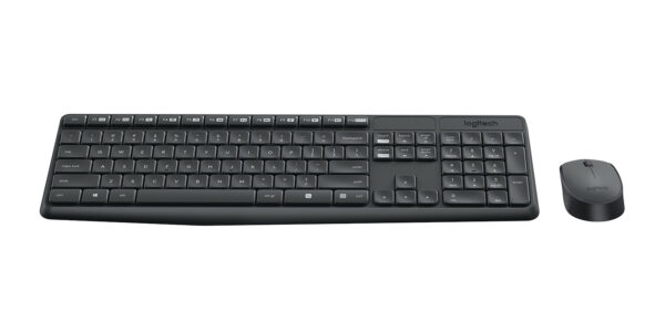 Logitech - Juego de teclado y ratón - MK235 - Español - Inalámbrico - USB - Negro - Imagen 3