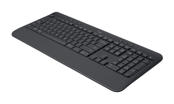 Logitech Signature K650 - Teclado - inalámbrico - Bluetooth 5.1 - QWERTY - Spanish - Grafito - Imagen 3