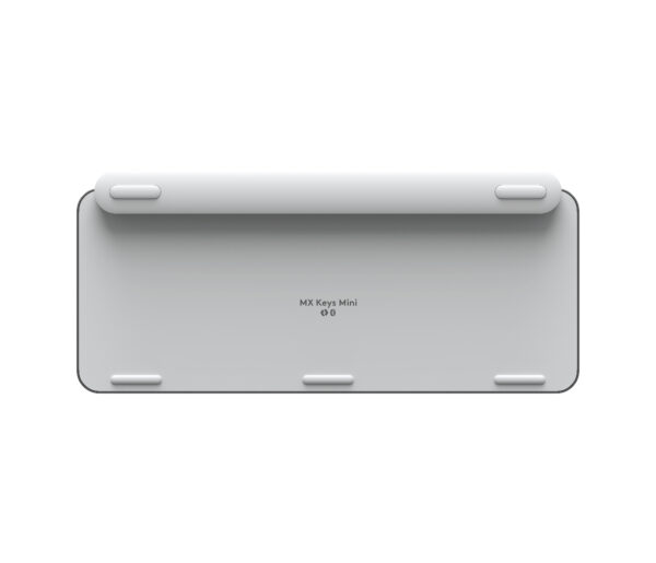 Logitech MX Keys Mini - Teclado - Inalámbrico - Español - USB / Bluetooth 5.0 / Bluetooth - Ergonomic Design - Gris pálido - Imagen 5