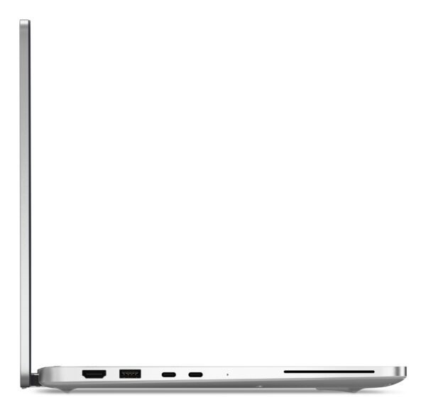 Dell Pro Plus - Notebook - 14" - Intel Core Ultra 7 266VvPro / 5.0 MHz - 16 GB - DDR5 SDRAM - 512 GB - Integrated Intel Graphics - Windows 11 Pro - 3-year warranty - Silver - Imagen 9