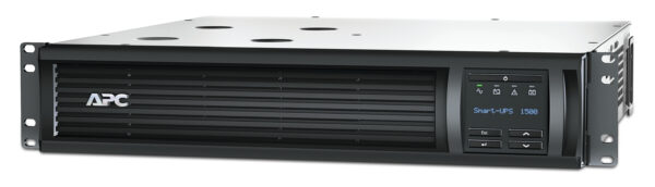 APC Smart-UPS SMT1500RM2UC - UPS (montaje en bastidor) - CA 120 V - 1 kW - 1440 VA - 1 x baterías - serial, USB - conectores de salida: 6 - 2U - negro - con APC SmartConnect - para P/N: SCL500RM1UC, SCL500RM1UNC, SMTL1000RM2UC, SMTL750RM2UC, SMX2000LVNCUS, SMX2000LVUS - Imagen 2