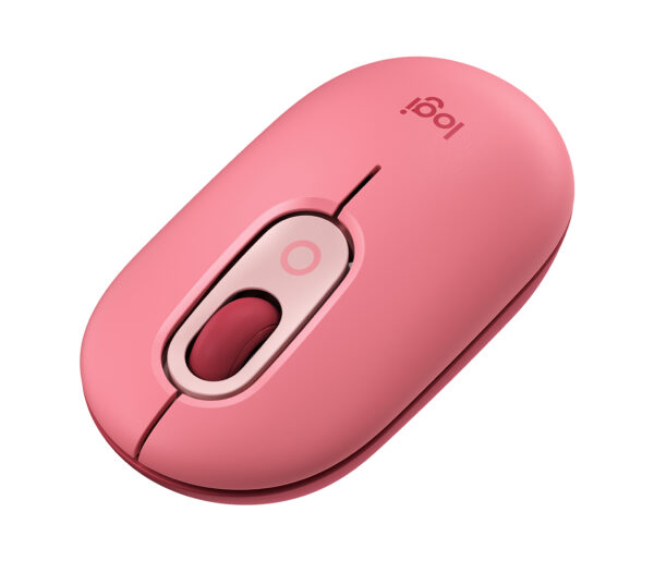 Logitech POP - Ratón - compacto - óptico - 4 botones - inalámbrico - Bluetooth 5.1 - rompecorazones - Imagen 7