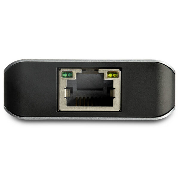 StarTech.com Hub USB-C 10Gbps de 3 Puertos con Puerto de Red Ethernet - 2x USB-A y 1x USB-C - (HB31C2A1CGB) - Hub - 1 x USB-C + 2 x USB 3.1 + 1 x 10/100/1000 - sobremesa - para P/N: PEXUSB321C - Imagen 5