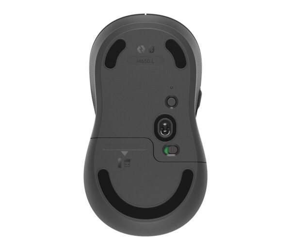 Logitech Signature M650 L - Ratón - tamaño completo - diestro - inalámbrico - 2.4 GHz, Bluetooth - receptor de USB Logitech Logi Bolt - grafito - Imagen 5