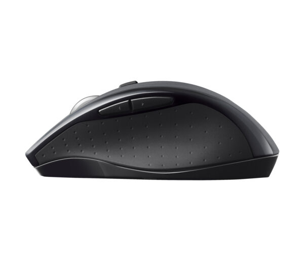 Logitech Marathon M705 - Ratón - ergonómico - diestro - laser - 7 botones - inalámbrico - 2.4 GHz - receptor inalámbrico USB - carbón - Imagen 7