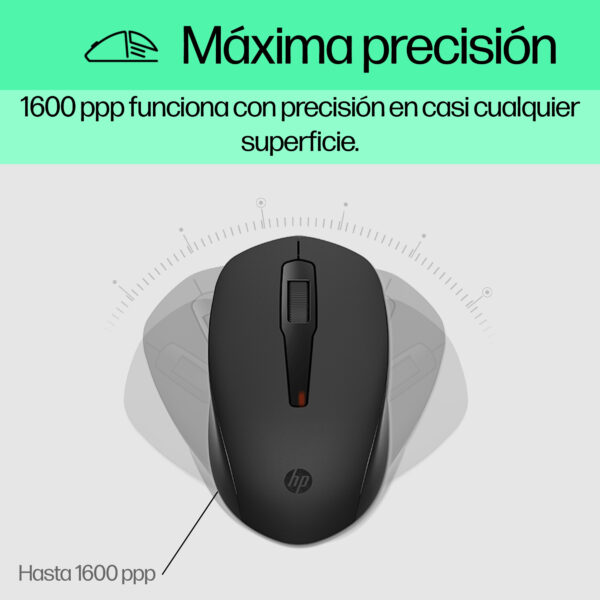 HP 150 - Juego de teclado y ratón - USB - Latinoamérica - negro - para HP 21, 22, 24, 27; Pavilion 24, 27, TP01; Pavilion Laptop 13, 14, 15 - Imagen 6