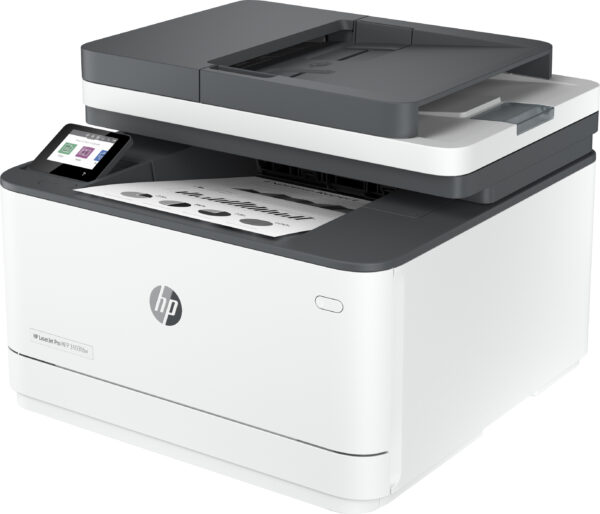 HP LaserJet Pro MFP 3103fdw - Impresora multifunción - B/N - laser - Legal (216 x 356 mm) (original) - A4/Legal (material) - hasta 35 ppm (copiando) - hasta 35 ppm (impresión) - 250 hojas - 33.6 Kbps - USB 2.0, LAN, Wi-Fi(n), Bluetooth - Imagen 3