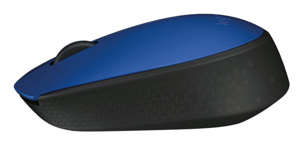 Logitech M170 - Ratón - diestro y zurdo - inalámbrico - 2.4 GHz - receptor inalámbrico USB - azul - Imagen 2