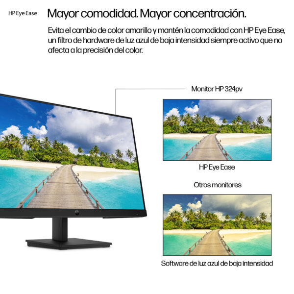 HP - LED-backlit LCD monitor - 23.8" - Series 3 Pro - Imagen 6