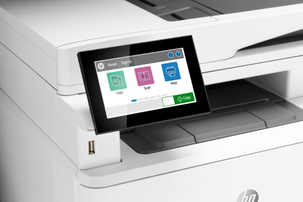 HP LaserJet Enterprise MFP M430f - Impresora multifunción - B/N - laser - 216 x 297 mm (original) - A4 (material) - hasta 40 ppm (copiando) - hasta 42 ppm (impresión) - 350 hojas - 33.6 Kbps - USB 2.0, Gigabit LAN, host USB 2.0 - Imagen 5