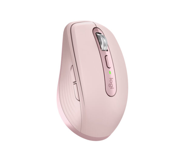 Logitech MX Anywhere 3S - Ratón - óptico - 6 botones - inalámbrico - Bluetooth - receptor de USB Logitech Logi Bolt - rosa - Imagen 4