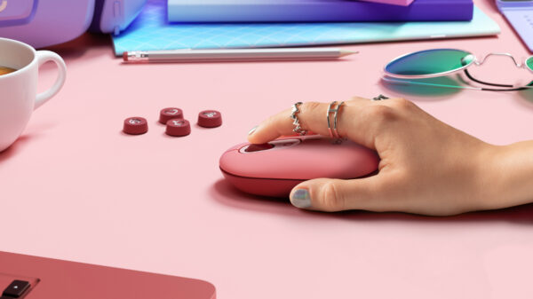Logitech POP - Ratón - compacto - óptico - 4 botones - inalámbrico - Bluetooth 5.1 - rompecorazones - Imagen 8