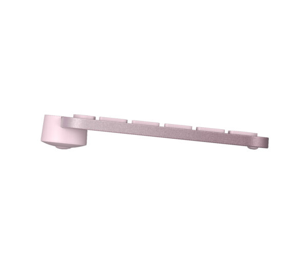 Logitech MX Keys Mini - eclado - Inalámbrico - Español - Bluetooth 5.0 / Bluetooth / 2.4 GHz / USB-C - Ergonomic Design - Rosa - Imagen 6