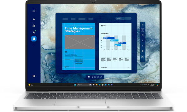 Dell Pro - Notebook - 16" - Intel Core Ultra 7 255U / 5.2 GHz - 16 GB - DDR5 SDRAM - 512 GB - Integrated Intel Graphics - Windows 11 Pro - 3-year warranty - Silver - Imagen 2