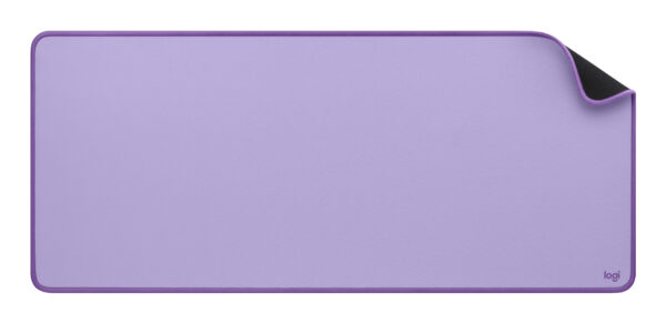 Logitech Studio Series Desk Mat - Teclado y alfombrilla de ratón - base de goma antideslizante, fácil deslizamiento, superficie resistente a salpicaduras - lavanda
