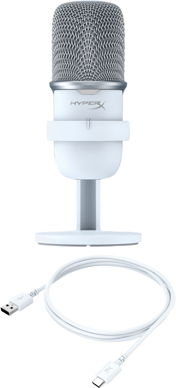 HyperX - Microphone - Computer - Wired - SoloCast White - Imagen 8