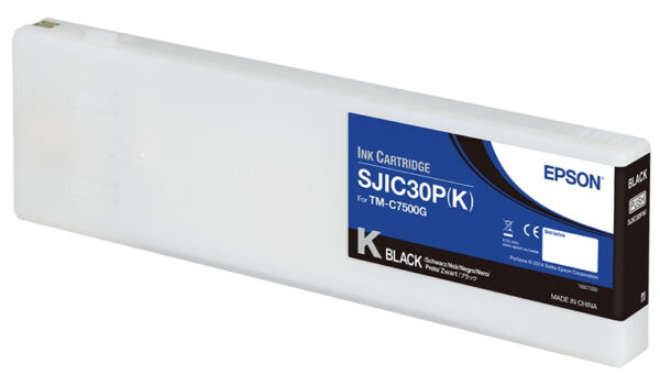 Epson SJIC30P(K) - Negro - original - cartucho de tinta - para ColorWorks C7500GE, TM-C7500G - Imagen 2