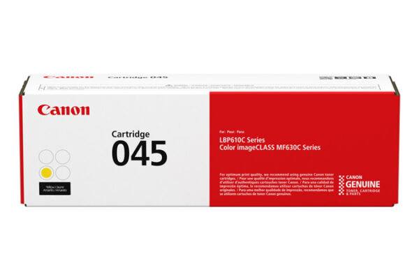 Canon 045 - Amarillo - original - cartucho de tóner - para imageCLASS LBP612Cdw, MF632Cdw, MF634Cdw