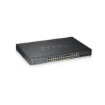 Zyxel GS1920-24HPv2 - Conmutador - inteligente - 24 x 10/100/1000 (PoE+) + 4 x Gigabit SFP combinado + 4 x 10/100/1000 - montaje en rack - PoE+ (375 W)