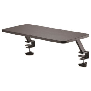 StarTech.com Base Riser para Monitor - Elevador para Monitor - Extra Ancho de 65cm - para Pantallas de hasta 34" - Kit de montaje - para Monitor - negro - tamaño de pantalla: hasta 32" - montable en escritorio