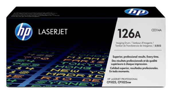 HP 126A - Negro, color (cian, magenta, amarillo) - original - kit de tambor - para Color LaserJet Pro CP1025; LaserJet Pro MFP M175; TopShot LaserJet Pro M275 - Imagen 2