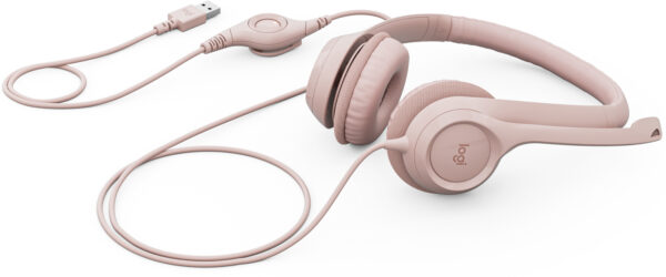 Logitech H390 - Headset - USB - Rose - For Computer - Imagen 3