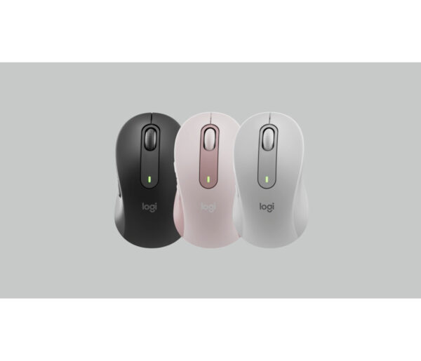 Logitech Signature M650 L - Ratón - tamaño completo - diestro - inalámbrico - 2.4 GHz, Bluetooth - receptor de USB Logitech Logi Bolt - grafito - Imagen 4