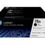 HP 78A - Paquete de 2 - negro - original - LaserJet - cartucho de tóner (CE278AD) - para LaserJet Pro M1536dnf, P1566, P1606DN