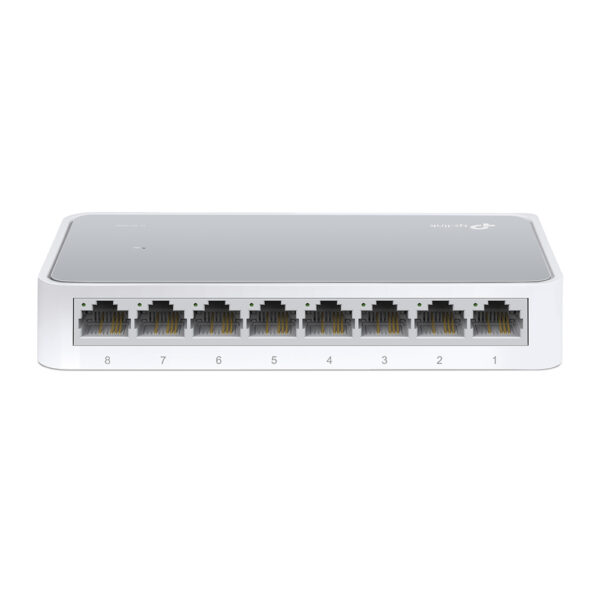 TP-Link TL-SF1008D 8-Port 10/100Mbps Desktop Switch - Conmutador - 8 x 10/100 - sobremesa - Imagen 2