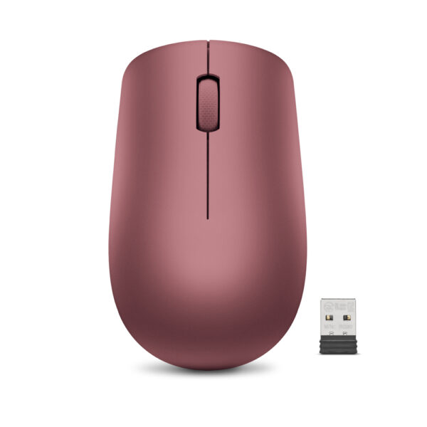 Lenovo - Mouse - Wireless - 530 Cherry Red - Imagen 2
