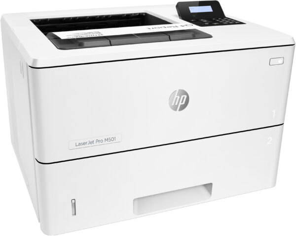 HP LaserJet Pro M501dn - Impresora - B/N - a dos caras - laser - A4/Legal - 4800 x 600 dpi - hasta 45 ppm - capacidad: 550 hojas - LAN, Gigabit LAN, host USB 2.0 - Imagen 3
