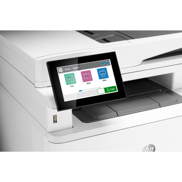HP LaserJet Enterprise MFP M430f - Impresora multifunción - B/N - laser - 216 x 297 mm (original) - A4 (material) - hasta 40 ppm (copiando) - hasta 42 ppm (impresión) - 350 hojas - 33.6 Kbps - USB 2.0, Gigabit LAN, host USB 2.0 - Imagen 7