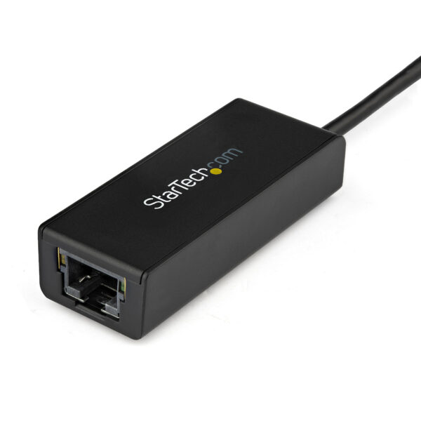 StarTech.com Adaptador Tarjeta de Red Externa NIC USB 3.0 a 1Gbps Gigabit Ethernet 1 Puerto - 1x RJ45 Hembra - 1x USBA - Adaptador de red - USB 3.0 - Gigabit Ethernet - negro - Imagen 3
