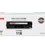 Canon 118 - Negro - original - cartucho de tóner - para Color imageCLASS MF726, MF729, MF8380, MF8580; imageCLASS LBP7200, LBP7660, MF8350