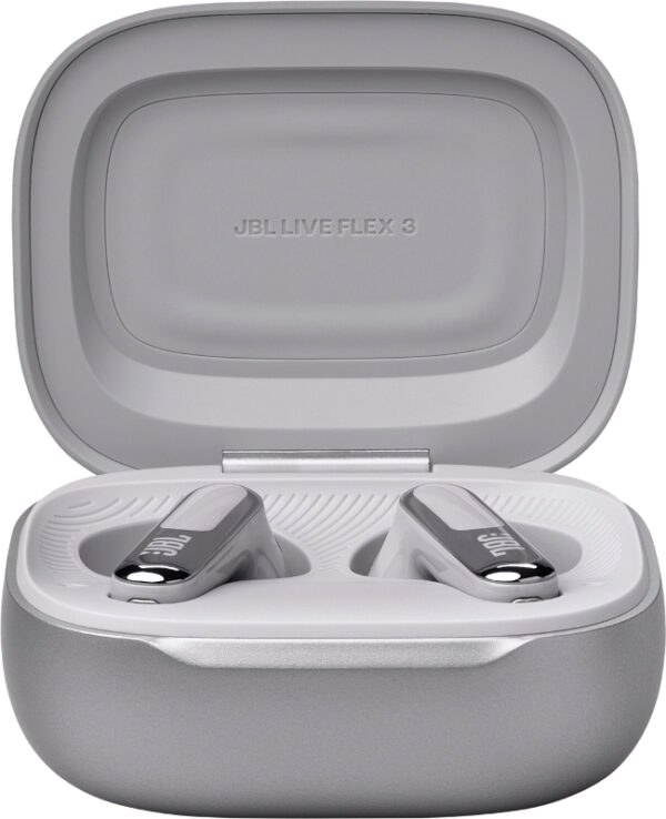 JBL LIVE - Flex 3 - Headphones - True wireless - Silver - Imagen 4