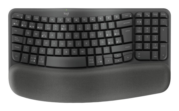 Logitech - Keyboard - Wave keys - Spanish - Graphite - Imagen 2
