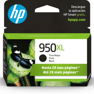 HP 950XL - 53 ml - Alto rendimiento - negro - original - cartucho de tinta - para Officejet Pro 251dw, 276dw, 8100, 8600, 8610, 8620, 8630