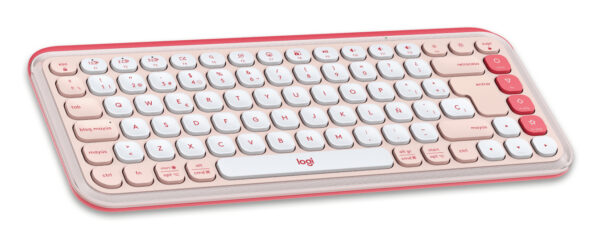 Logitech Pop Icon Combo - Keyboard and mouse set - Spanish (Latin American) - Rose - Imagen 4