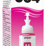Epson T664 - Magenta - original - cartucho de tinta - para Epson L380, L386, L395, L495; EcoTank ET-2600, 2650, L1455, L396, L606, L656