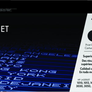 HP 12A - Negro - original - LaserJet - cartucho de tóner (Q2612A) - para LaserJet 1010, 1012, 1015, 1018, 1020, 1022, 3015, 3020, 3030, 3050, 3052, 3055, M1005