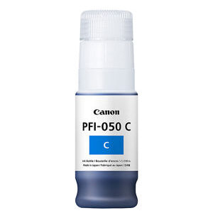 Canon PFI-050C - 70 ml - cián - original - depósito de tinta - para imagePROGRAF TC-20, TC-20M, TC-21, TC-21M