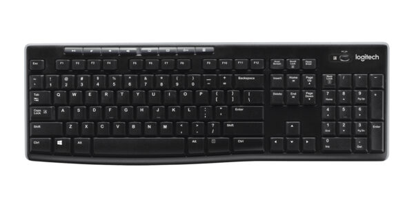 Logitech Wireless Keyboard K270 - Teclado - inalámbrico - 2.4 GHz - Imagen 5