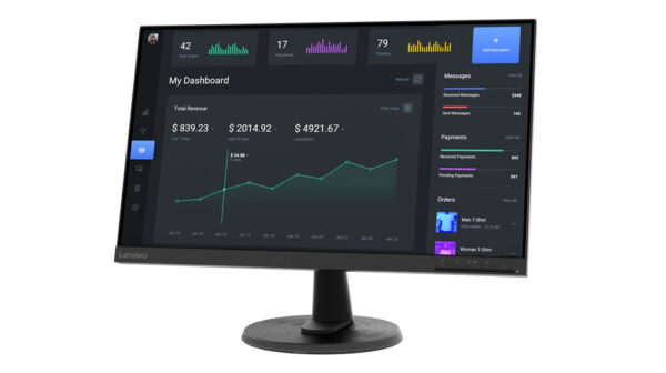 Lenovo ThinkVision C24-40 - 23.8" - FHD 1920x1080 - 16:9 - 75Hz - 3YR Depot - Imagen 3
