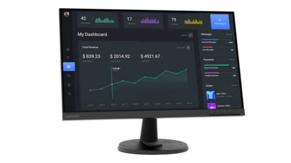 Lenovo ThinkVision C24-40 - 23.8" - FHD 1920x1080 - 16:9 - 75Hz - 3YR Depot - Imagen 2