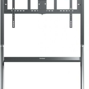 ViewSonic VB-STND-009 - Carrito - para pantalla LCD/panel plano interactivo - carro delgado - ruedas de acero, poliuretano (PU) - tamaño de pantalla: 65"-105" - interfaz de montaje: hasta 1000 x 600 mm