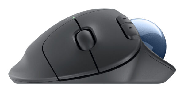 Logitech Ergo M575S Series - Mouse - Graphite+Blue Ball Bt - Imagen 3