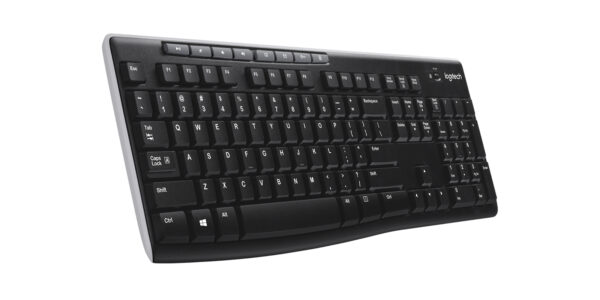 Logitech Wireless Keyboard K270 - Teclado - inalámbrico - 2.4 GHz - Imagen 2