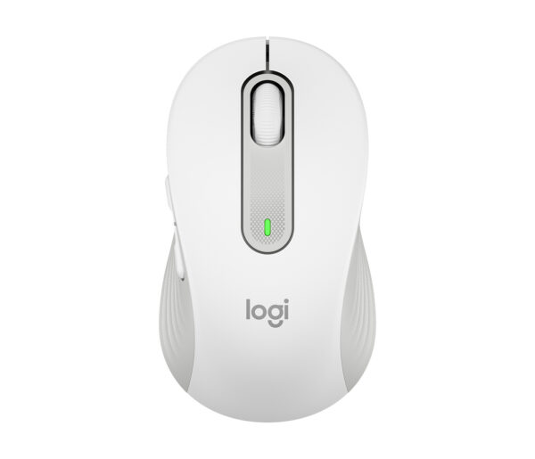 Logitech Signature M650 - Ratón - manos pequeñas - diestro y zurdo - inalámbrico - 2.4 GHz, Bluetooth - receptor de USB Logitech Logi Bolt - blanco hueso - Imagen 3