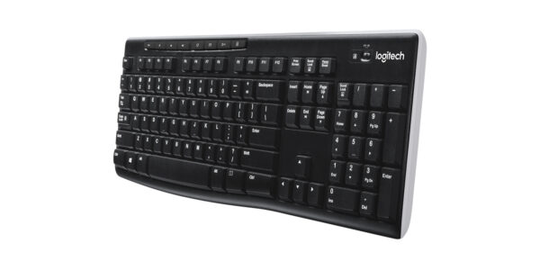 Logitech Wireless Keyboard K270 - Teclado - inalámbrico - 2.4 GHz - Imagen 3