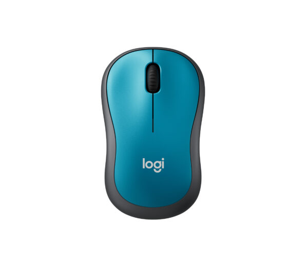 Logitech M185 - Ratón - diestro y zurdo - óptico - inalámbrico - 2.4 GHz - receptor inalámbrico USB - azul - Imagen 6